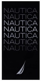 Πετσέτα Θαλάσσης Nau Jet Black Nef-Nef Θαλάσσης 80x160cm 100% Βαμβάκι