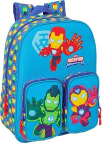 Σχολική Τσάντα Iron Man Πολύχρωμο 26 x 34 x 11 cm