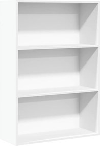 vidaXL Βιβλιοθήκη Λευκή 80x30x114 εκ. από Επεξεργασμένο Ξύλο