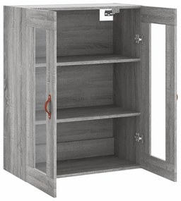 vidaXL Ντουλάπι Τοίχου Γκρι Sonoma 69,5 x 34 x 90 εκ.