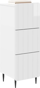 vidaXL Ντουλάπι με Συρτάρια 33 x 34,5 x 92 εκ. Επεξεργασμένο Ξύλο