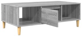 vidaXL με αποθήκευση με πόρτα Γκρι sonoma 103.5 x 60 x 35 εκ Επεξεργασμένο ξύλο
