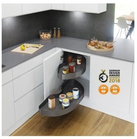 Vauth Sagel Μηχανισμός Κουζίνας Cornerstone Maxx Planero με 4 ράφια 1350cm