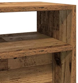 vidaXL Τραπέζι Κονσόλα Παλιό ξύλο 105 x 30 x 80 εκ. από Μοριοσανίδα
