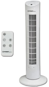 Ανεμιστήρας πύργος First Austria FA-5560-1, 60W, Για αιθέρια έλαια, Τηλεχειριστήριο, Χρονοδιακόπτης, Λευκό