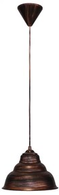 Φωτιστικό Οροφής Μονόφωτο Heronia Public 35-0063 Copper