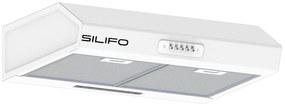 Silifo Απορροφητήρας Ελεύθερος Sf6680 Λευκός 2 Μοτέρ 60cm (4 Έτη Εγγύηση Ελληνικής Αντιπροσωπείας)