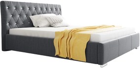 Επενδυμένο κρεβάτι Toro-Gkri-120 x 200