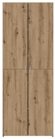 vidaXL Highboard artisan δρυς 70 x 42.5 x 185 εκ Επεξεργασμένο ξύλο