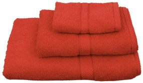 Λαβέτα (30x30) Viopros Classic 480gsm Κόκκινο