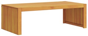 vidaXL Τραπέζι Καφέ Κήπου 110x55x35 εκ. Συμπαγές Ξύλο Ακακίας