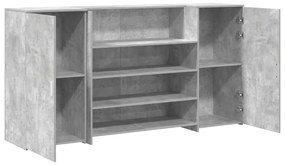 vidaXL Γραφείο υποδοχής 200x50x103,5 εκ. Επεξεργασμένο Ξύλο