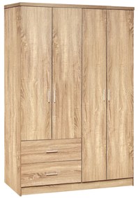 ΝΤΟΥΛΑΠΑ 4ΦΥΛΛΗ ME 2 ΣΥΡΤΑΡΙΑ BLAKELY HM339.02 SONAMA 120Χ42,5Χ180,5εκ.