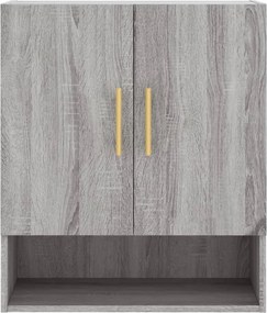 vidaXL Ντουλάπι Τοίχου Γκρι Sonoma 60 x 31 x 70 εκ. από Επεξεργ. Ξύλο