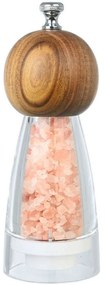 Μύλος Μπαχαρικών Allure 01-20279 6x6x16,5cm Clear-Natural Estia Ξύλο,Γυαλί
