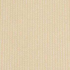 Στόρι Σκίασης Ρόλερ Εξωτερικού Χώρου Κρεμ 60 x 140 εκ. από HDPE - Κρεμ