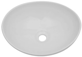 vidaXL Σετ Επίπλων Μπάνιου 2 Τεμαχίων Χρώμα Δρυός Κεραμικό