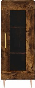 vidaXL Ντουλάπι Καπνιστή δρυς 34,5x34x180 εκ. από Επεξεργασμένο Ξύλο