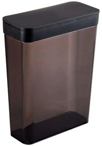 Δοχείο Αποθήκευσης YMZK4953 18,7x8,5x24,5cm Black Yamazaki Πολυαιθυλένιο