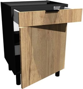 Επιδαπέδιο ντουλάπι Italia DS5/1-Φυσικό