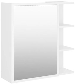 Καθρέφτης Μπάνιου Λευκός 62,5 x 20,5 x 64 εκ. Μοριοσανίδα - Λευκό