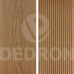 WPC Deck Wood 3D Δρυς C01 με νερά ξύλου
