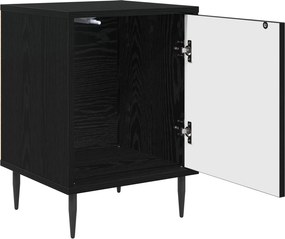 vidaXL Κομοδίνο GOTHA 2 τμχ. Μαύρη Δρυς 36 x 33 x 51 εκ.