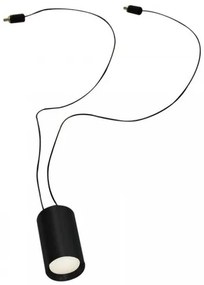 Σποτ Φωτιστικό DIY 6cm LED 5W IP20 3000K Zambelis-19168-Μαύρο 19168