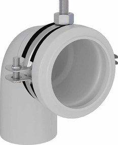 vidaXL Στήριγμα Τοίχου Μπάνιου Μπλε 50 x 3 x 112 εκ