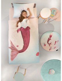 Σεντόνια Παιδικά Mermaid (Σετ 3τμχ) Multi Saint Clair Single 170x250cm 100% Cotton