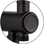 Tema Roma 53400N Black - Στήλη ντουζ χωρίς μπαταρία