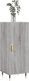 vidaXL Ντουλάπι Γκρι Sonoma 34,5x34x90 εκ. από Επεξεργασμένο Ξύλο