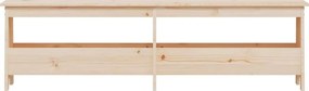 vidaXL Παγκάκι Χολ 160x28x45 εκ. από Μασίφ Ξύλο Πεύκου