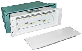 Adeleq Led Φωτιστικό Σώμα Αλουμινίου Ορθογώνιο Χωνευτό 1W Ψυχρό 3-96120