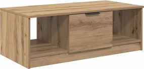 vidaXL Τραπεζάκι σαλονιού Artisan Oak 102 x 50 x 36cm