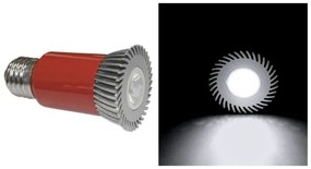 Λάμπα LED Ισχύος Ε27 3W 230V 1 LED 30° Ψυχρό 6200Κ 13-27030 Lumen 13-27030