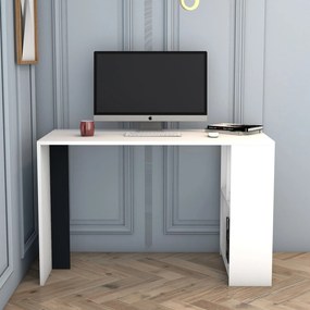 Stewehome Γραφείο αγοράς Λευκό / Ανθρακίτης 120x60x79 cm