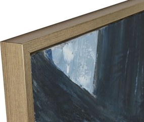 Πίνακας Home ESPRIT Μπλε Λευκό Αφηρημένο Σύγχρονη 131 x 3,8 x 131 cm