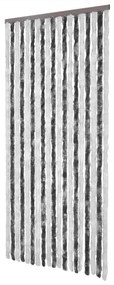 vidaXL Σήτα Εντόμων Γκρι / Λευκό 100 x 230 εκ. από Σενίλ