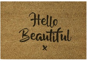 Πατάκι Εισόδου Freestyle 890 Hello Beautiful 40X60cm Beige Sdim 40Χ60