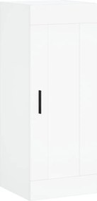 vidaXL Ντουλάπι Τοίχου Λευκό 34,5 x 34 x 90 εκ. από Επεξεργασμένο Ξύλο