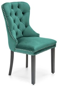 60-21545 MIYA chair black/dark green DIOMMI V-CH-MIYA-KR-C.ZIELONY, 1 Τεμάχιο