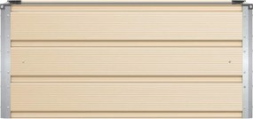 vidaXL Γλάστρα Ελεφαντόδοντο 100 x 40 x 45 cm Ατσάλι