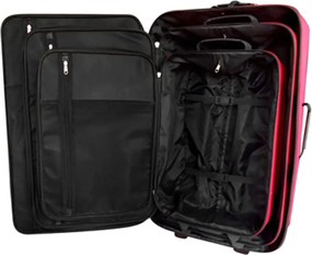 vidaXL Σετ Βαλίτσες Ταξιδίου Πέντε Τεμαχίων Κόκκινες