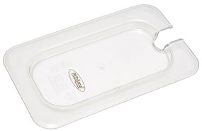 Gastronorm Lid - 1/9 GN - Polycarbonate - with Recess