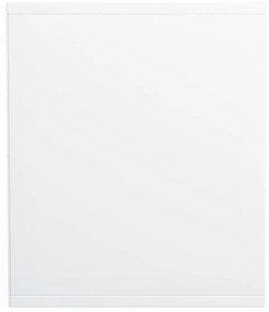 Βιβλιοθήκη/Έπιπλο Τηλεόρασης Λευκό 36x30x143 εκ. Μοριοσανίδα - Λευκό