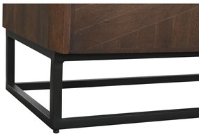 Σκευοθήκη DKD Home Decor Σκούρο καφέ Ξύλο 177 x 38 x 75 cm