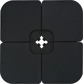 vidaXL Ομπρέλα Κήπου Κόκκινη με Φορητή Βάση