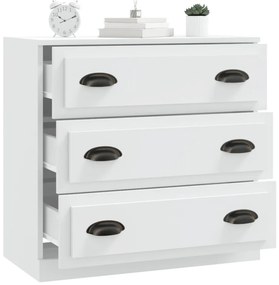 vidaXL Ντουλάπι Λευκό 70 x 35,5 x 67,5 εκ. από Επεξεργασμένο Ξύλο