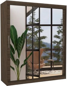 Ντουλάπα Lloyd 180 συρόμενη-Kafe